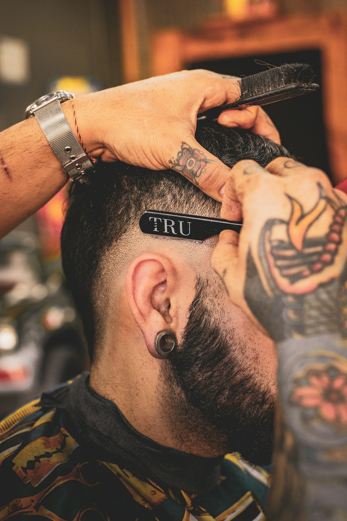 Exemplo de website para barbearia